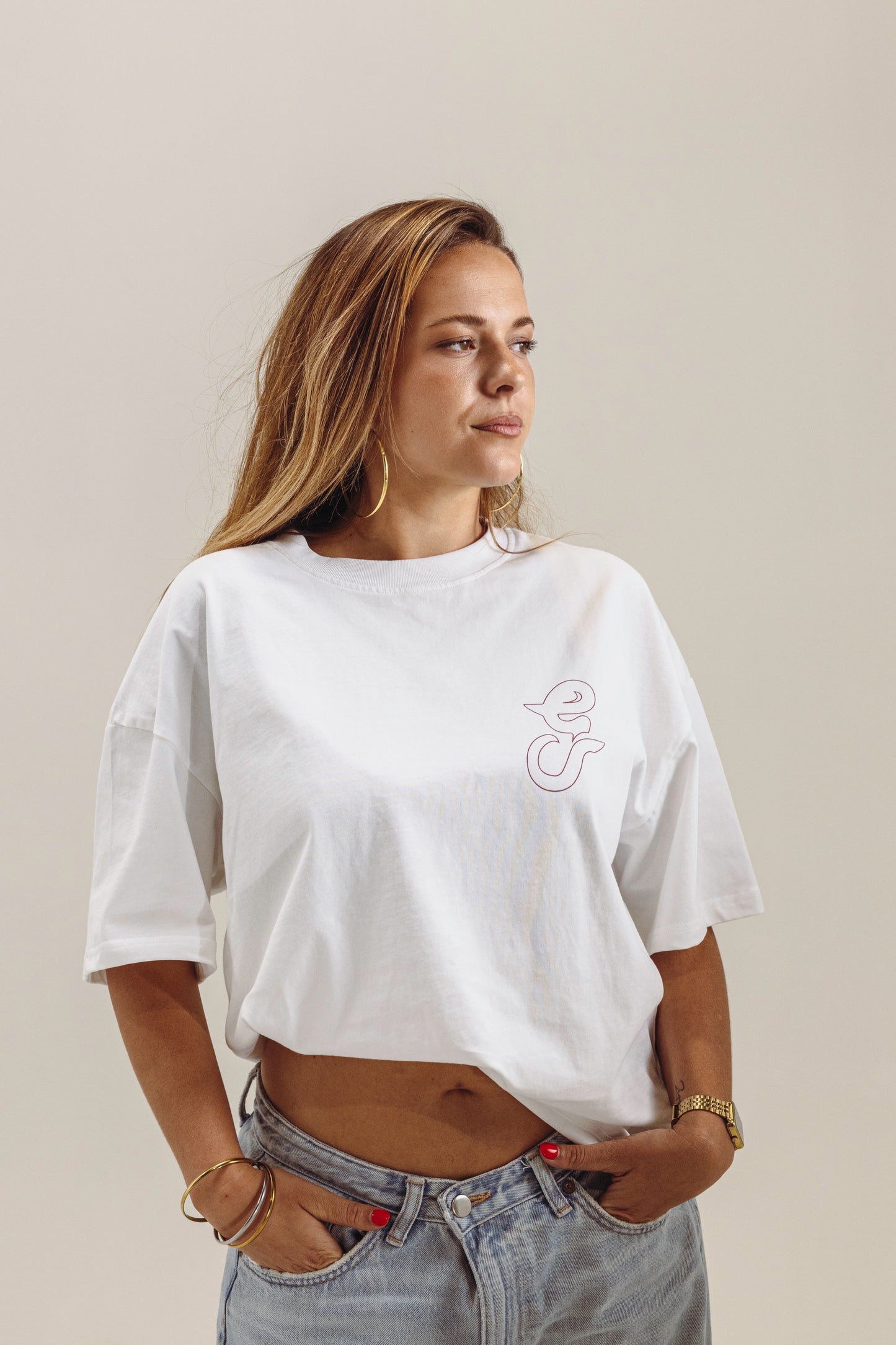 Essential tee shirt - White