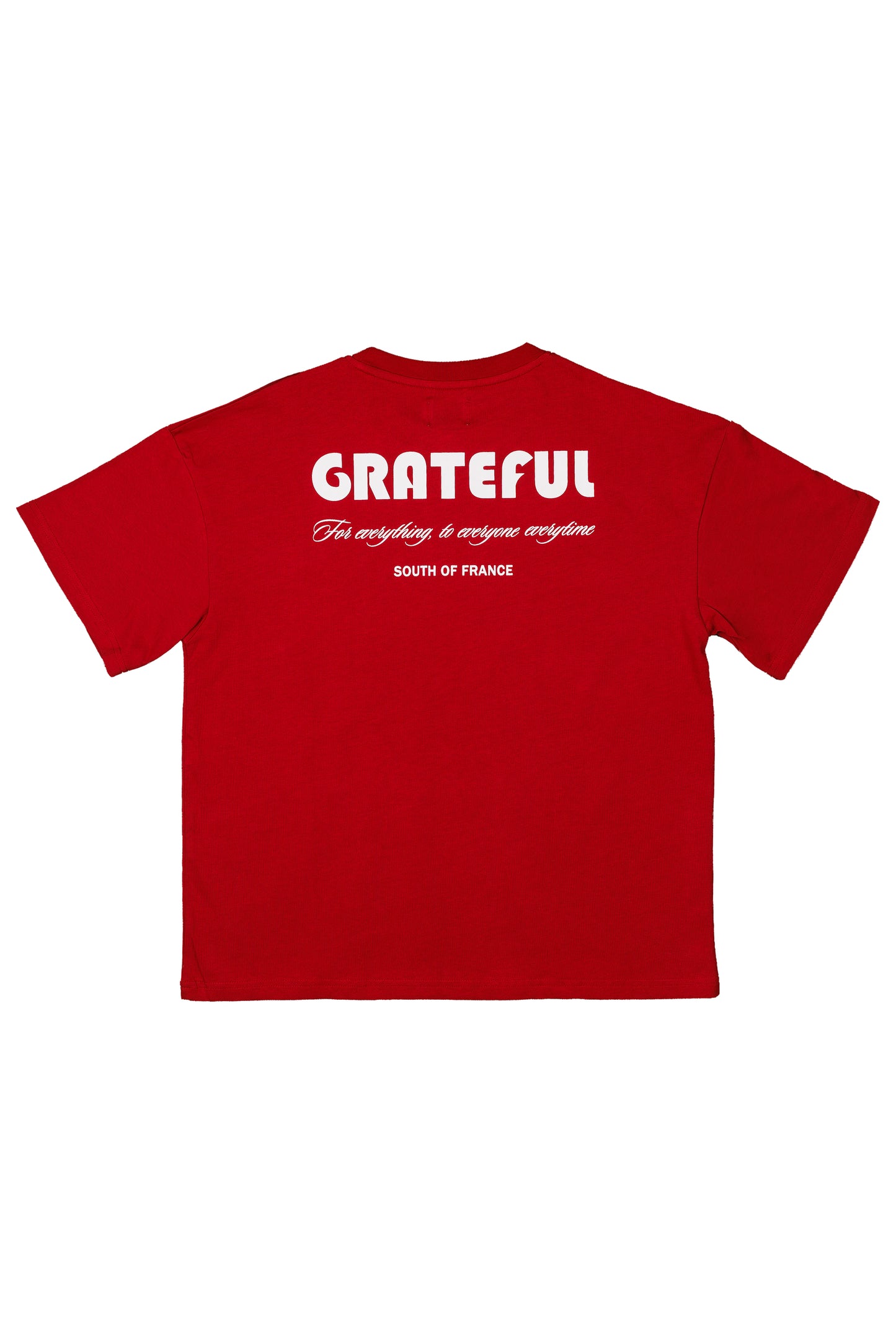 Essential tee shirt - Burgundy red