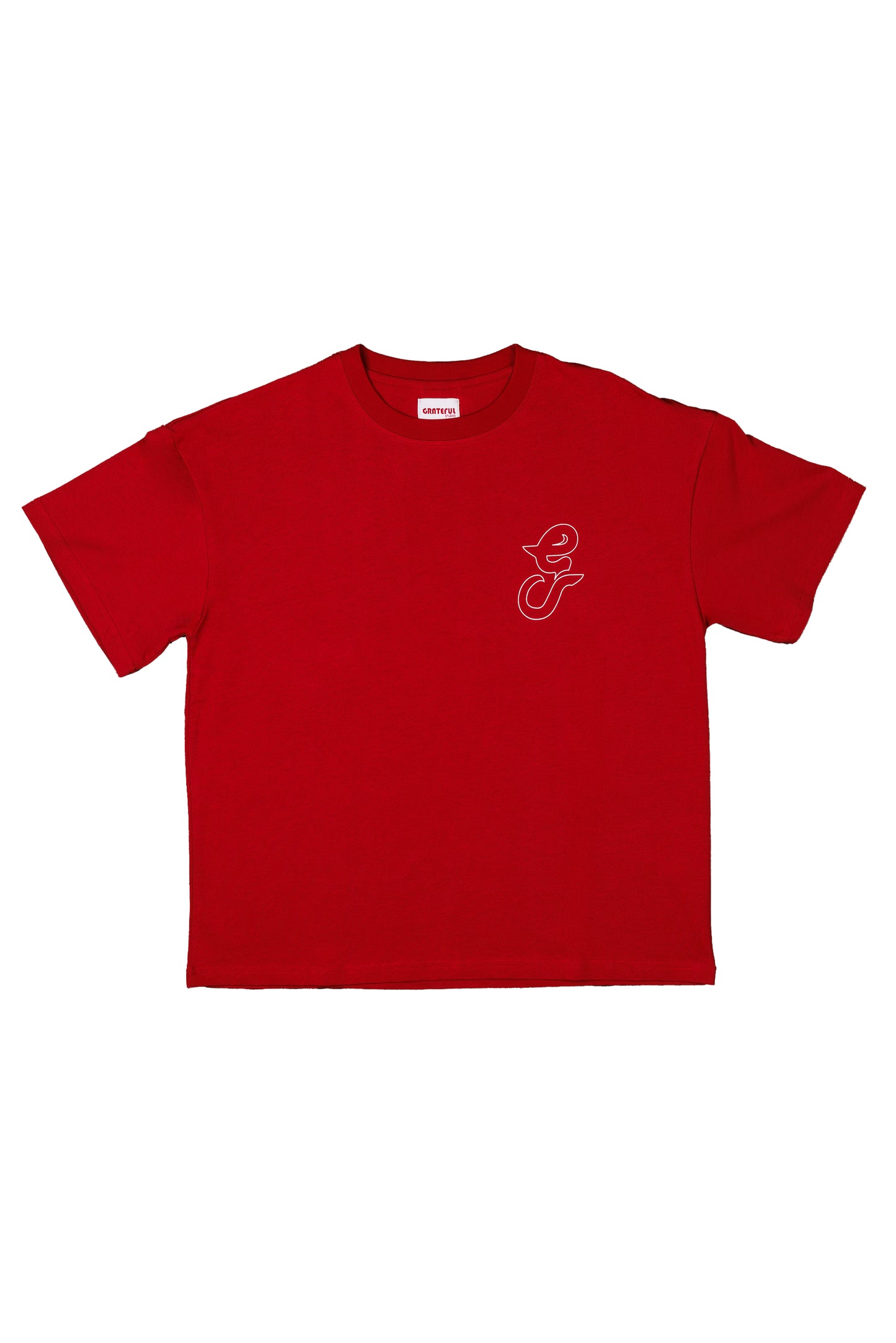 Essential tee shirt - Burgundy red